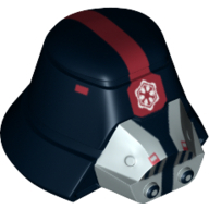 Lego přilba, černá (6016945)